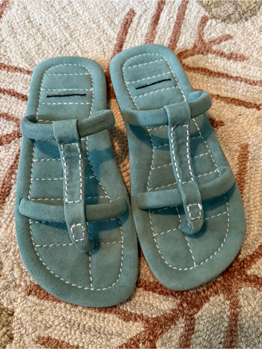 Free People Hadden Sandals Stormy Sea Green Women’s 8